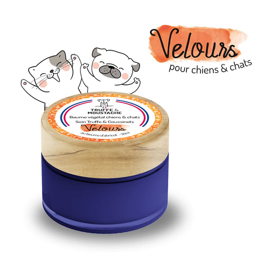 Baume Truffe & Coussinets pour chien & chat, "Velours"