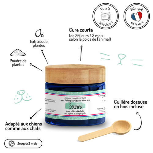 Anti-tartre et bonne haleine – Complément alimentaire