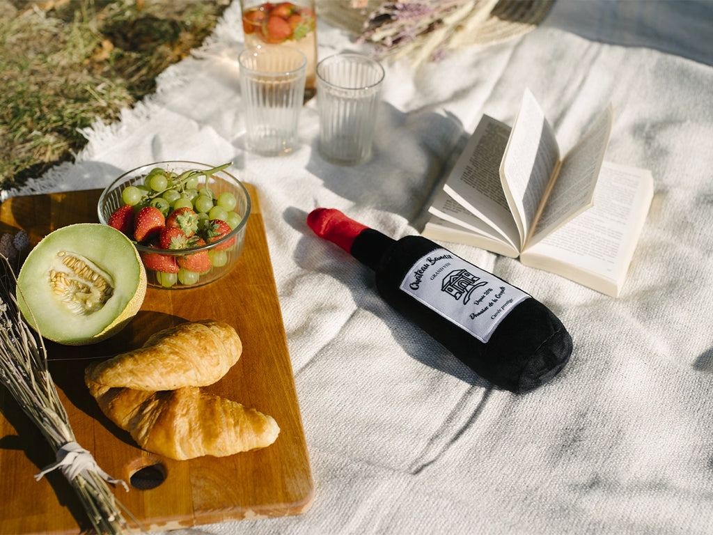 Jouet pour chien en forme de bouteille