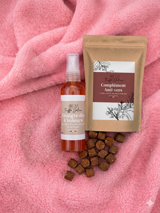 Pack Antiparasitaire — Vermifuge & Vinaigre des 4 Voleurs