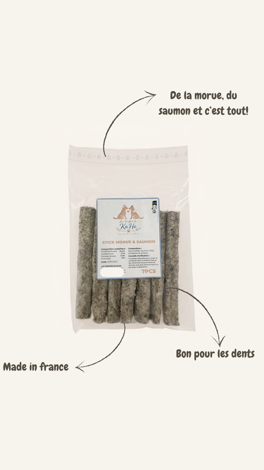 Stick Morue & Saumon — 7 pièces