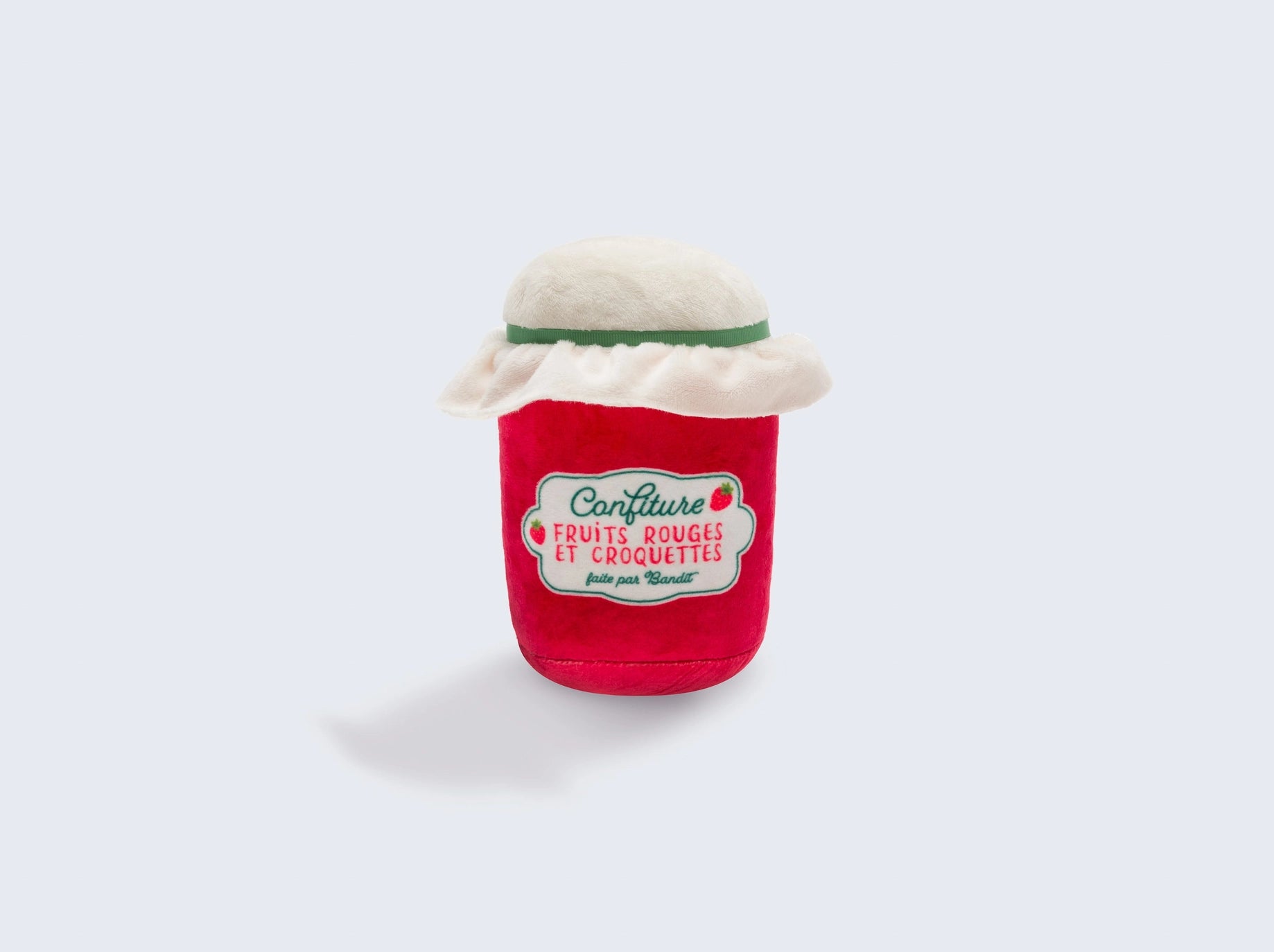 Jouet pour chien en forme de pot de confiture